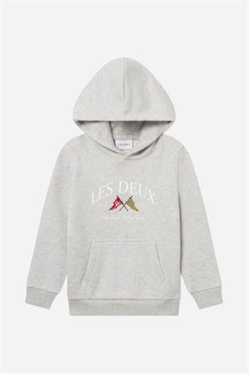 Les Deux Ivy League Hoodie - Snow Melange